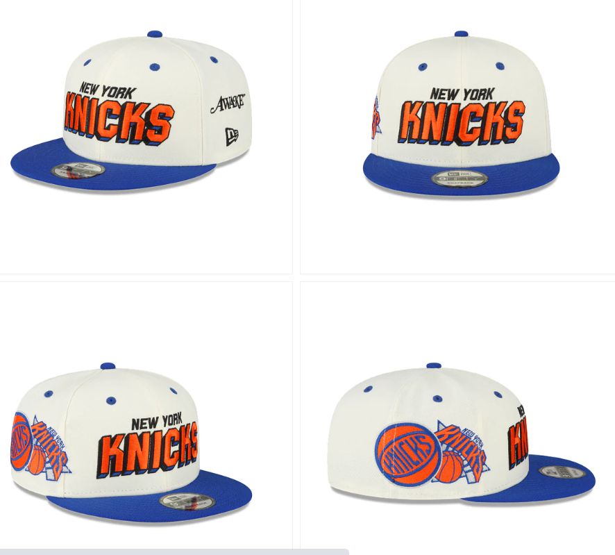 2023 NBA New York Knicks Hat TX 2023320